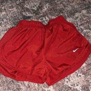 Nike Women's Burnt Orange Athletic Shorts